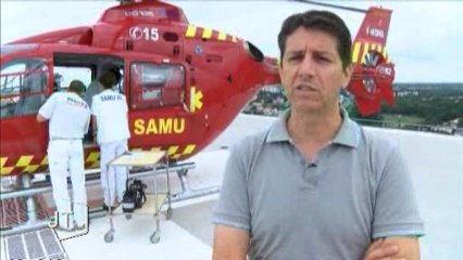 Santé : Le nouvel hélicoptère de La Roche-sur-Yon