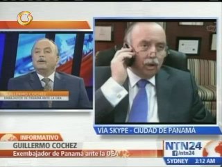 Guillermo Cochez muestra supuesta partida de nacimiento de Nicolás Maduro