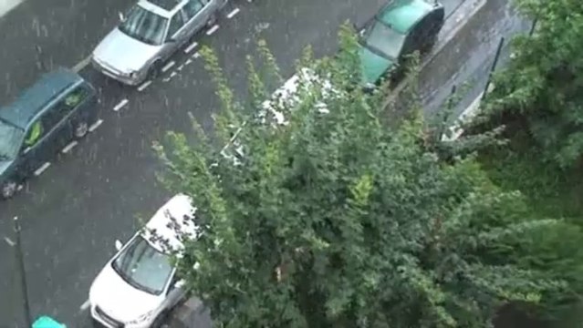 Averse Orageuse sur Paris 75013