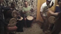 West African Djembe Drum and African Dance Party At Jesse's House- Sunu Rhythm from Mali