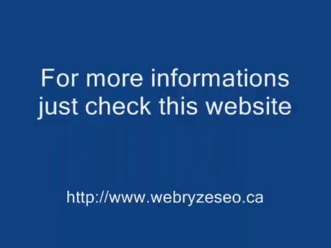 toronto seo services company canada - webryze SEO