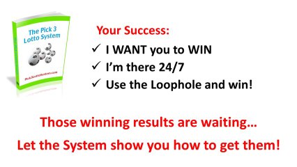 Pick 3 Lottery System 9