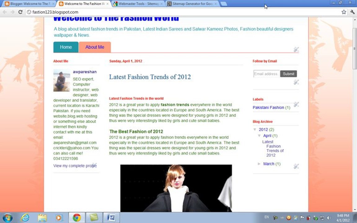 Blogger SEO in Urdu class 8