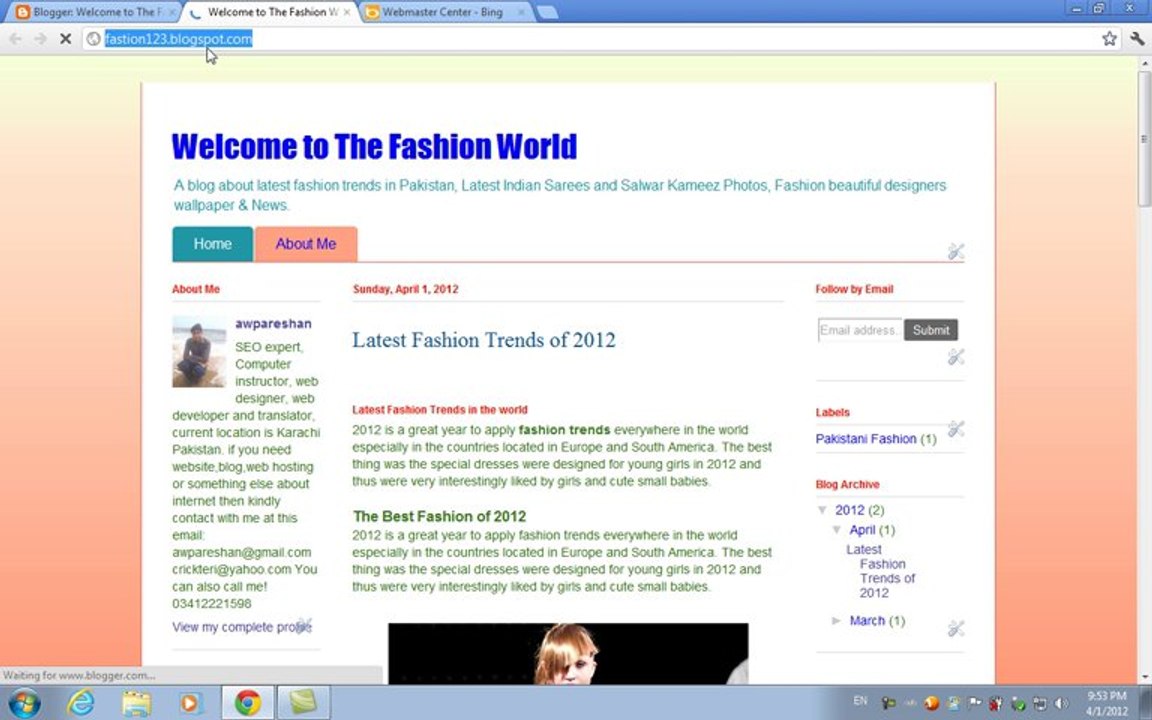 Blogger SEO in Urdu Class 9