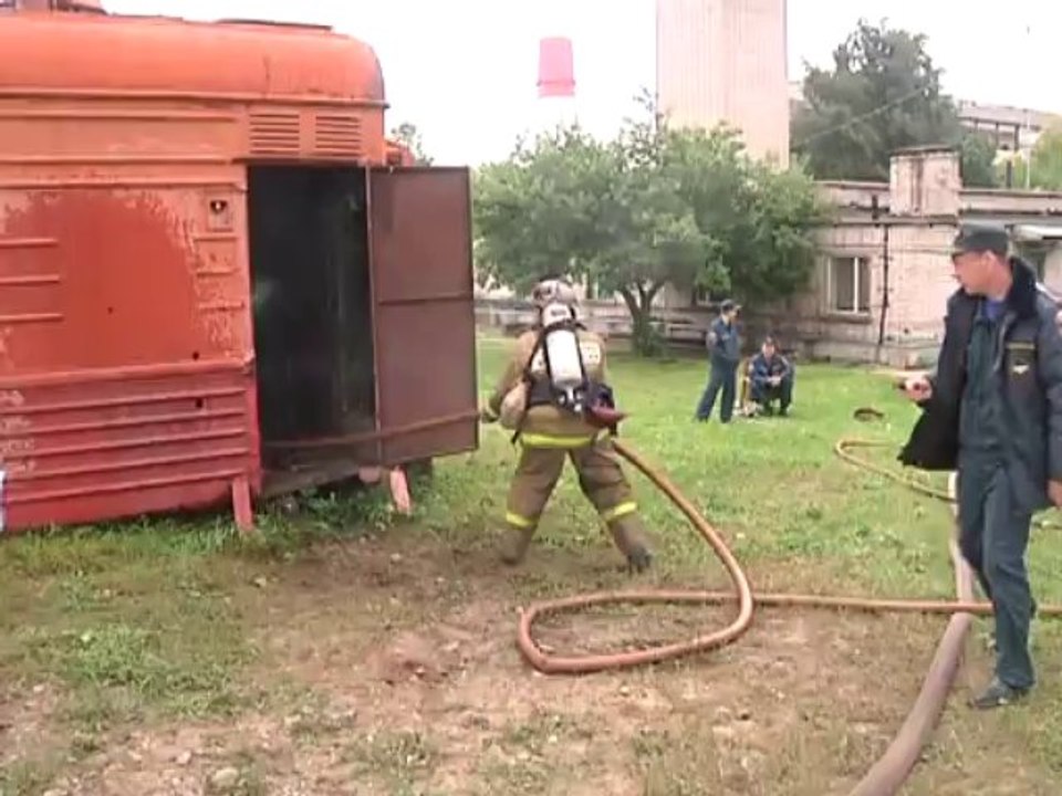 Соревнования на лучшее звено ГДЗС