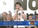 Capriles: Richard Mardo no cometió ningún delito, nunca ha manejado un bolívar público