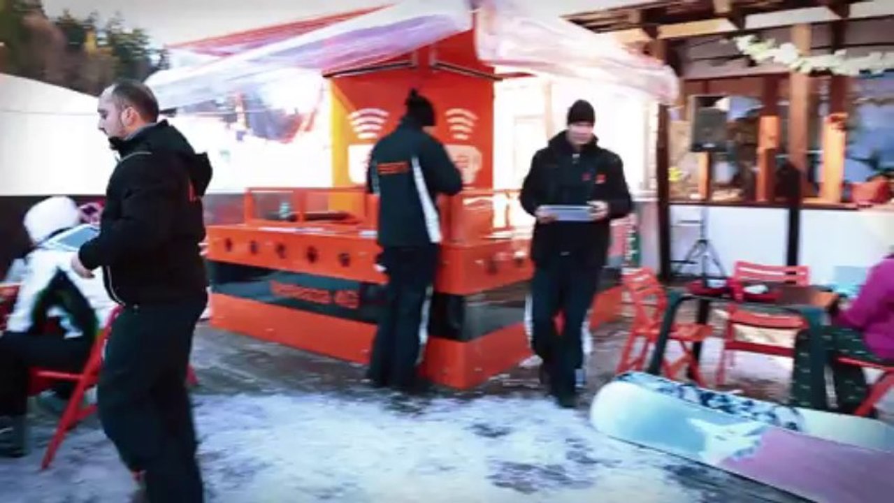 Orange hot spot - making of