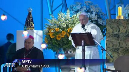 Pope Francis's warmth seduces pilgrims