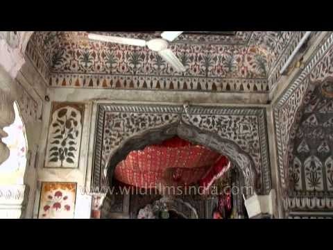 Interior of Shri Guru Ram Rai Darbar sahib of Dehradun