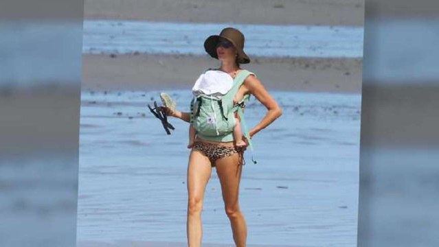 Gisele Dons Leopard Print Bikini