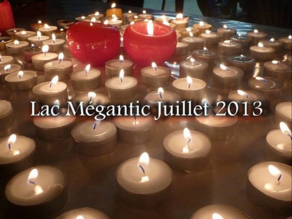 Lac Mégantic au Québec, juillet 2013