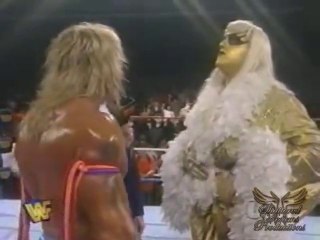 Goldust Interrupts Ultimate Warrior's Return - Raw - 4/8/96