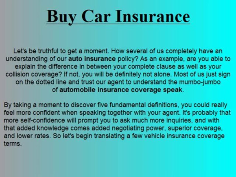 Buy Car Insurance On line-Real-Buy Car Insurance On line