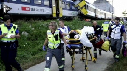 Collision ferroviaire en Suisse
