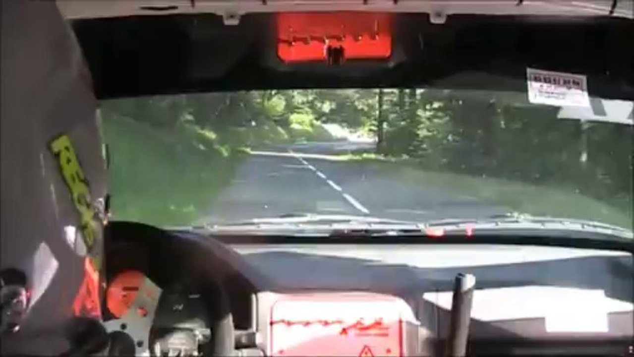 RALLYE MONTAGNE NOIRE 2013  FOND BRUNO ES 8 REMI JULIEN