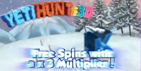 Yeti Hunt i3d Video Slot Play On Black Lotus Casino