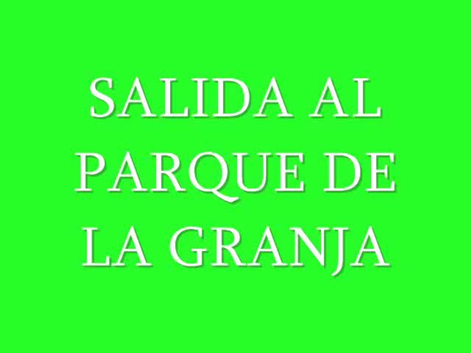 Salida al parque