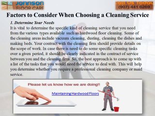 Caring for your Hardwood Flooring