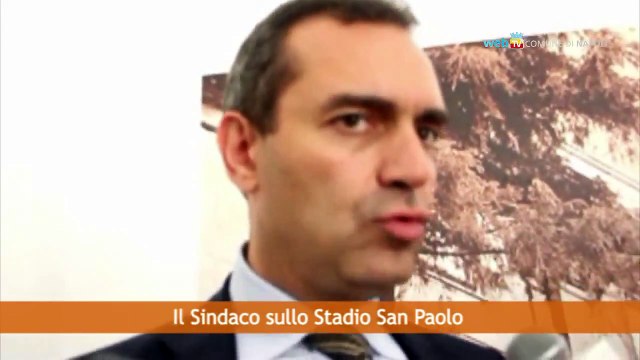 Napoli - De Magistris su stadio San Paolo e dimissioni della Tommasielli (29.07.13)