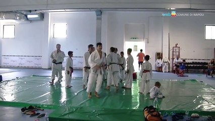 Napoli - Inaugurata la palestra di Diego Occhiuzzi a Soccavo (29.07.13)