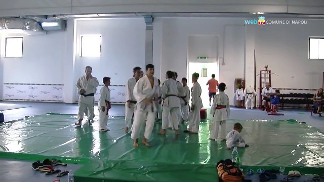 Napoli - Inaugurata la palestra di Diego Occhiuzzi a Soccavo (29.07.13)