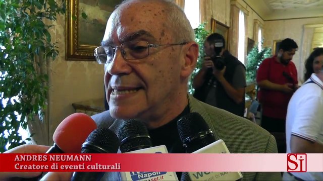 Napoli - Andres Neumann, creatore di eventi culturali per il Comune -1- (29.07.13)
