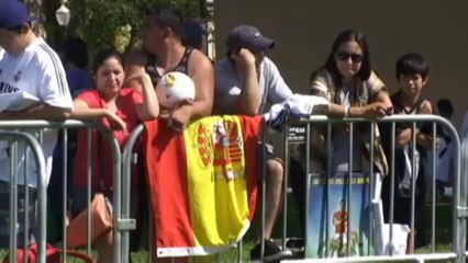 El Real Madrid inicia en Los Ángeles su gira norteamericana