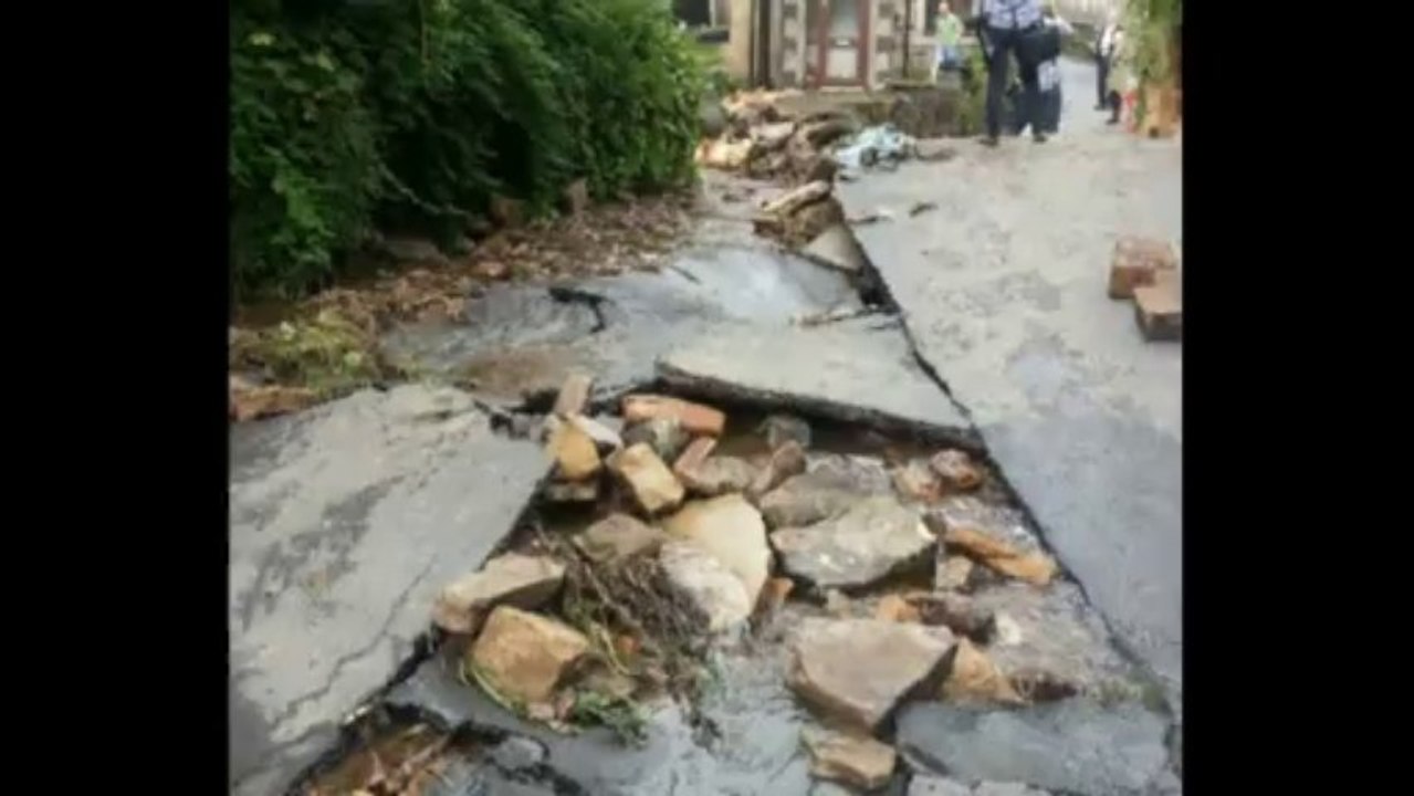 Flash floods devaste Pennines community