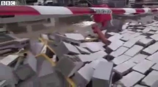 Tornado sweeps through Grezzago, Milan