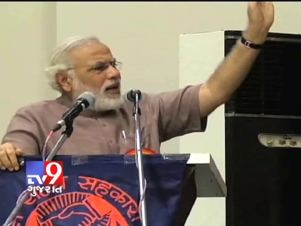 Tv9 Gujarat - Narendra Modi attacks Central Govt. on food security bill