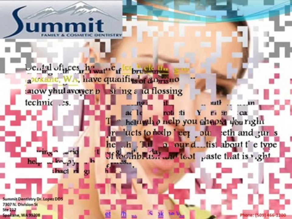 Correct Brushing and Flossing is Equal to Good Dental Health | (509) 466-1200