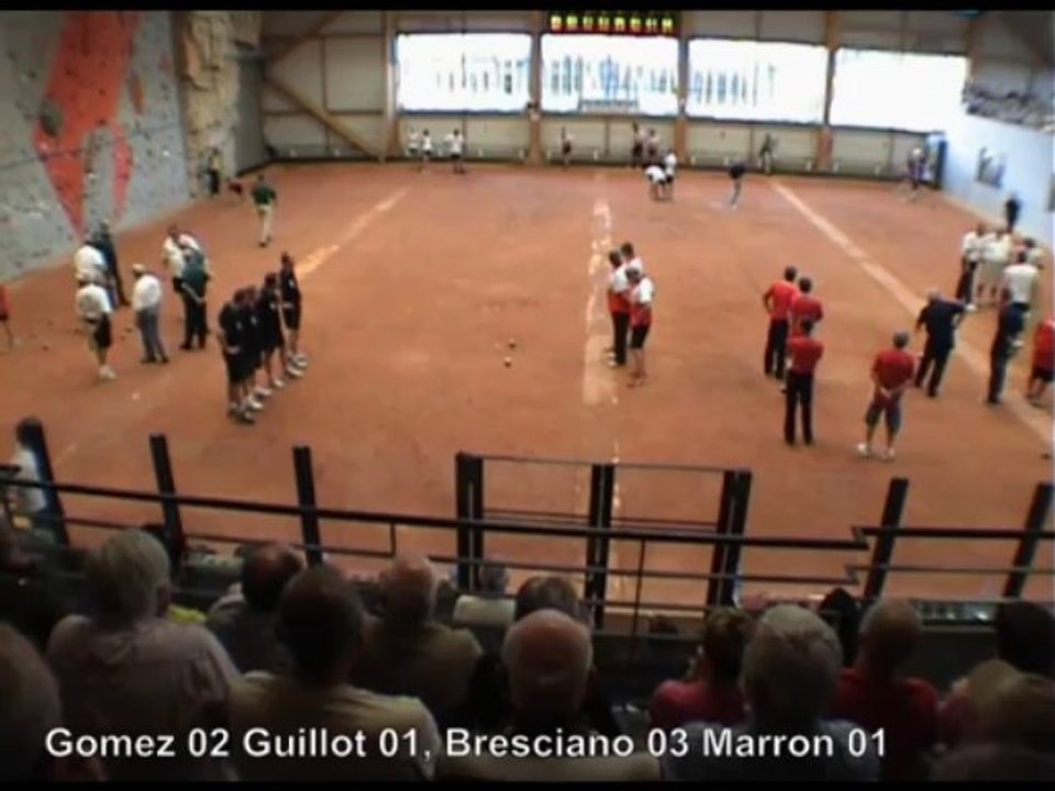 Les finales, 110è fêtes boulistes, Sport-Boules, La Côte-Saint-André 2013