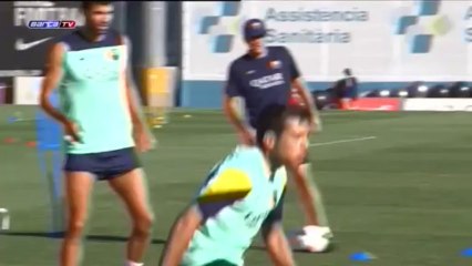 Barcelona players back from international duty remain in Spain