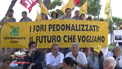 Ztl, ciclovia e riorganizzazione tpl: ecco come pedonalizzare i Fori Imperiali per Legambiente