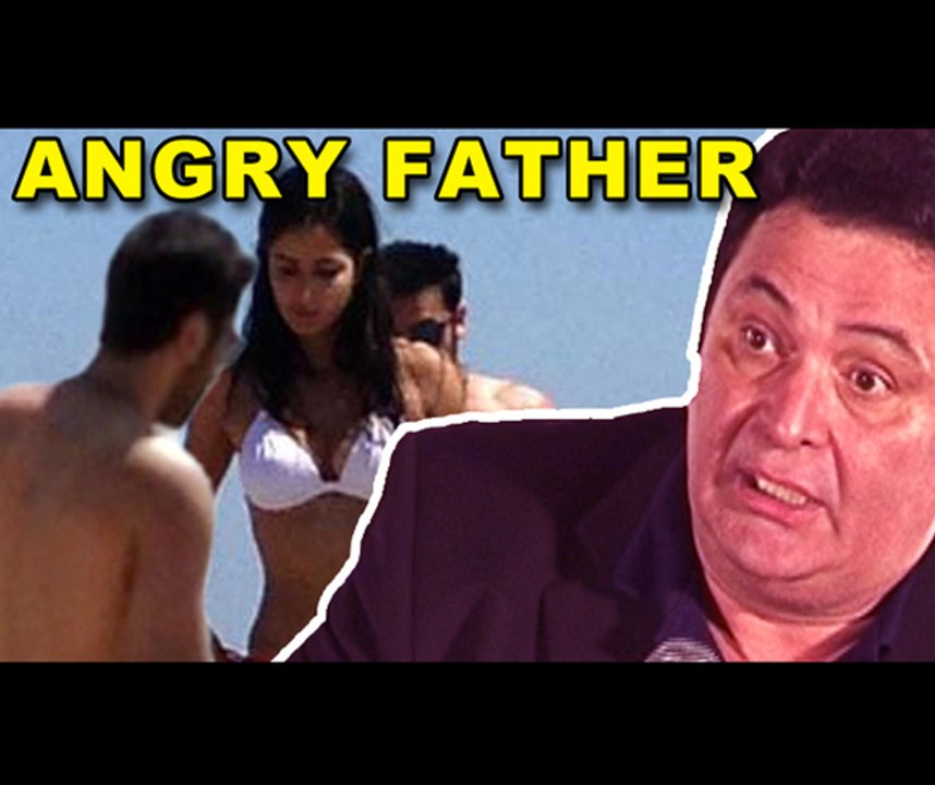 Rishi Kapoor is reportedly upset with Ranbir Kapoor's pictures being displayed in public