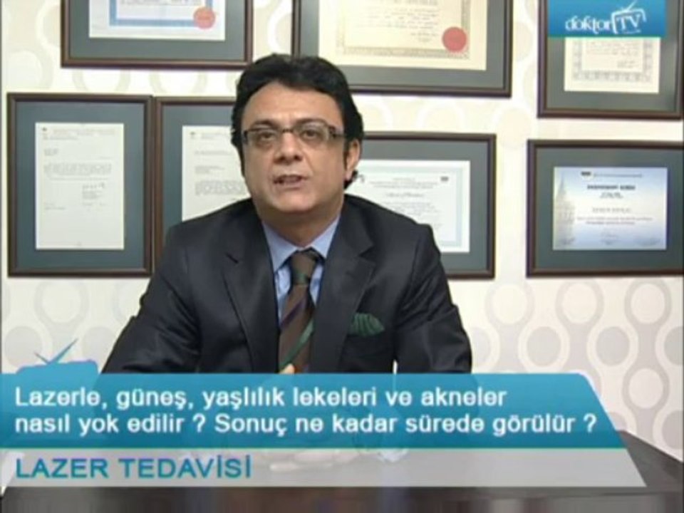 Lazer tedavisi ile güneş yaşlılık lekelerini ve akneleri nasıl yok eder ?