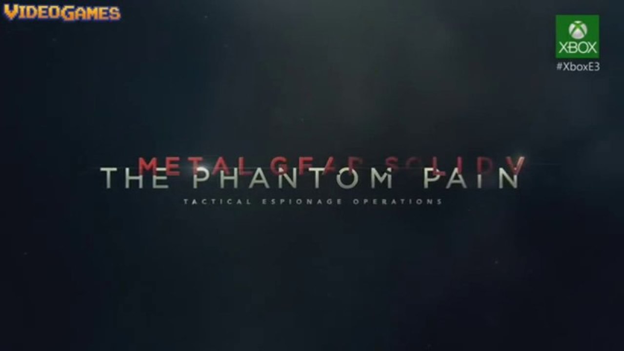 METAL GEAR SOLID V E3 TRAILER