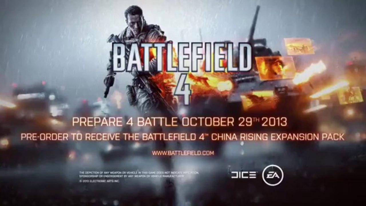 BATTLE FIELD 4 ANGRY SEA GAMEPLAY DEMO E3 TRAILER