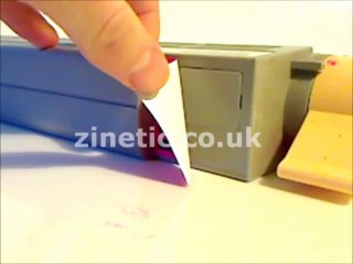 How to refill and replace the chip on the toner cartridge for the OKI C9650 / C9650n / C9650dn / C9650hdn / C9650hdnt