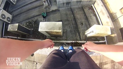 Bringing Down The House | POV Roof Jump #FAIL