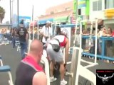 Jay Cutler, Joe Tong & Shawn Lasley AT Muscle Beach PART 2
