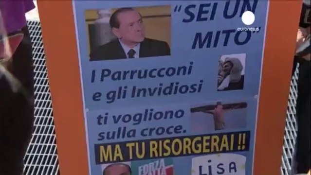 Roma: attesa sentenza della Cassazione su Berlusconi