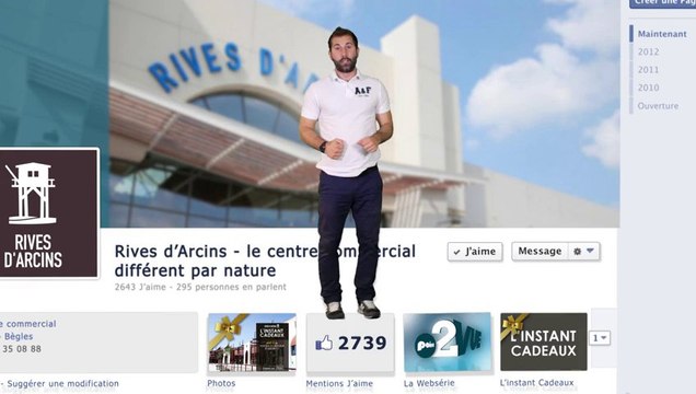Rives d'Arcins - Publicité cinéma