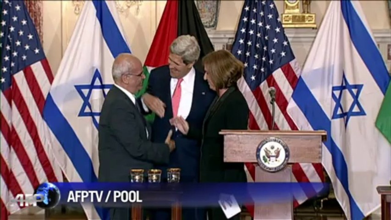 Israelis, Palestinians aim for peace deal in 9 months