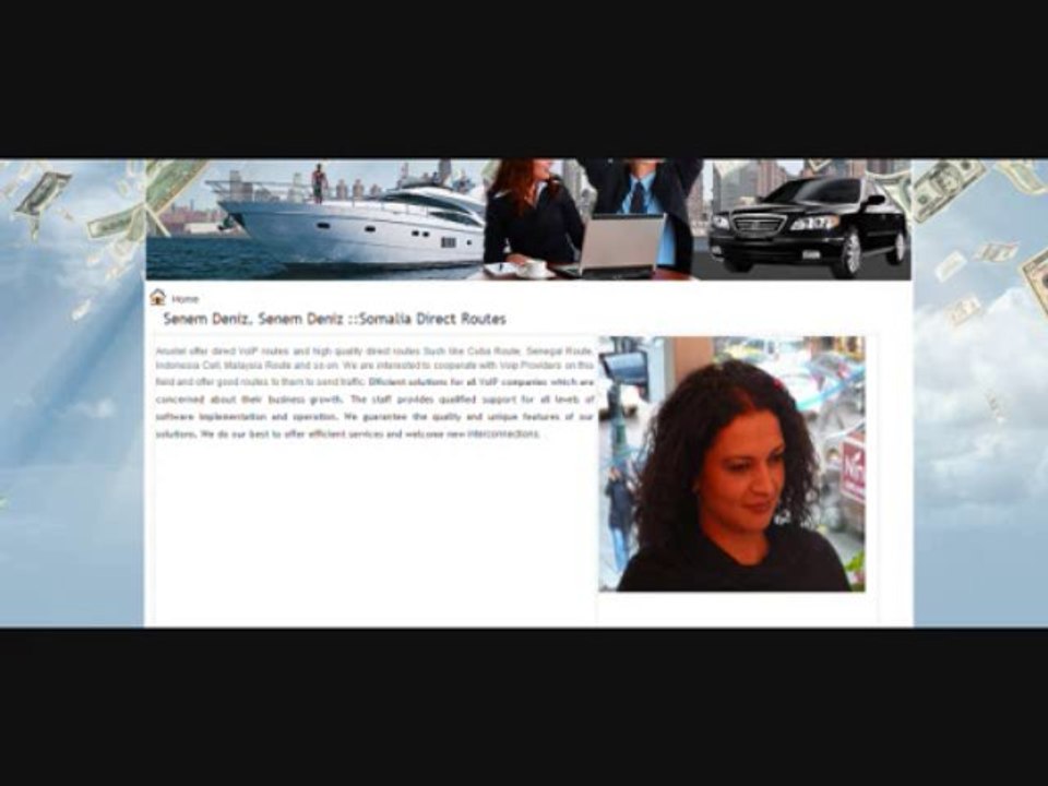 Senem Deniz, Senem Deniz ::Somalia Direct Routes