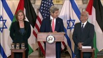 Kerry vise un accord final israélo-palestinien d'ici neuf mois
