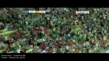 هدف غاندسك البولندي الاول على برشلونة