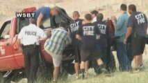 Boy buried in sand dune is rescued