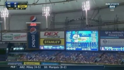 Pitcher smashed in head by ball