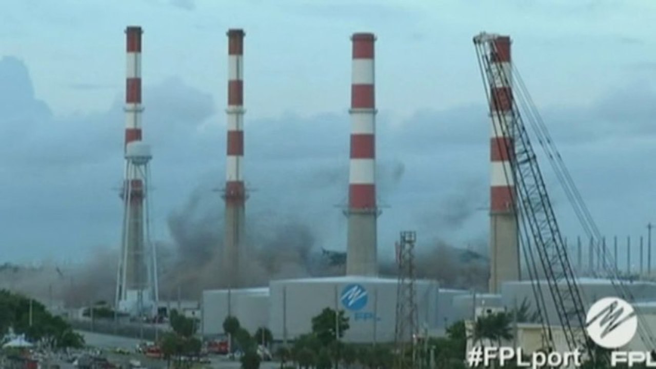 Popular old power plant demolished